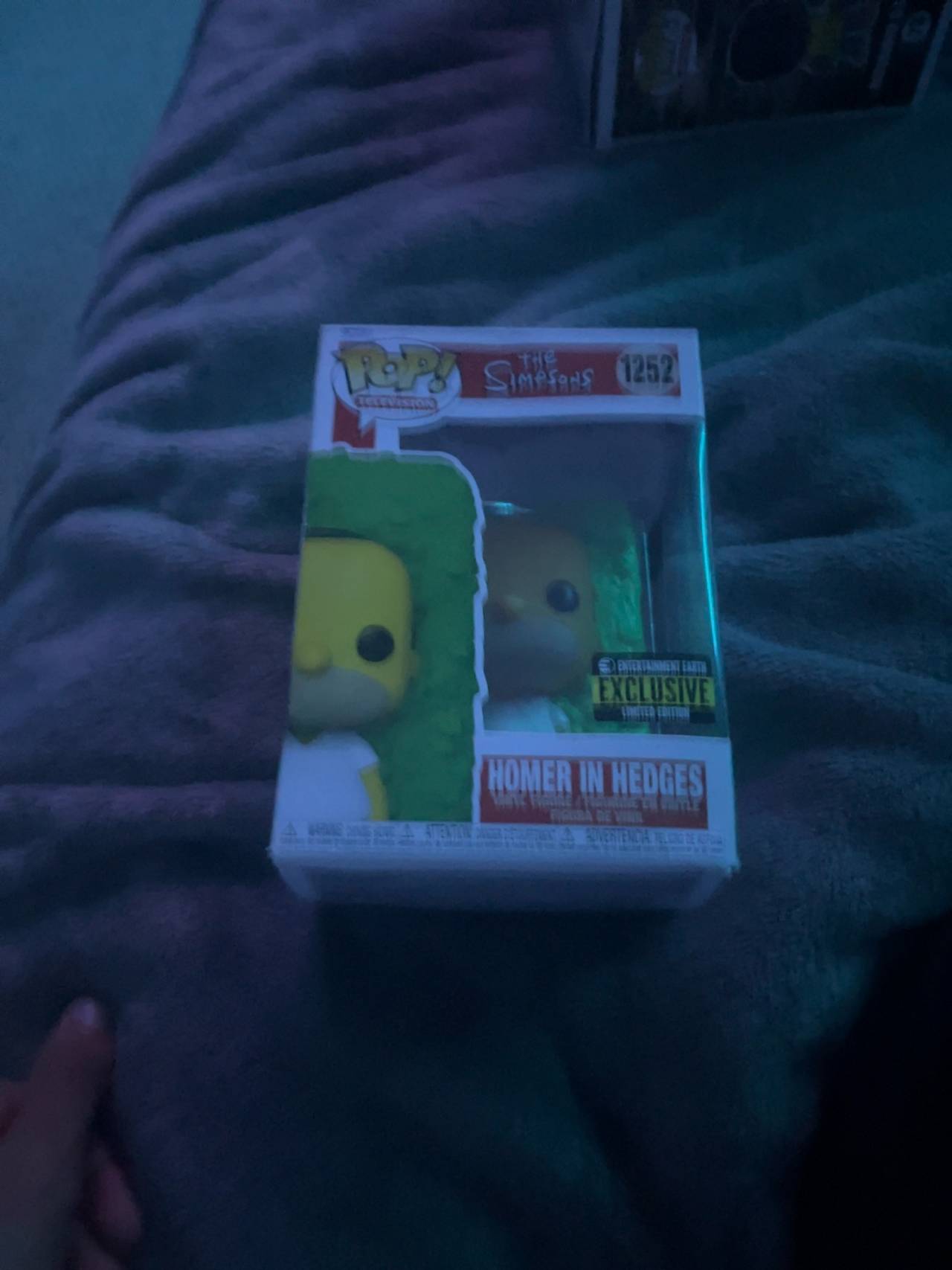 Funko The Simpsons Homer in Hedges #1252 Vinyl Figure