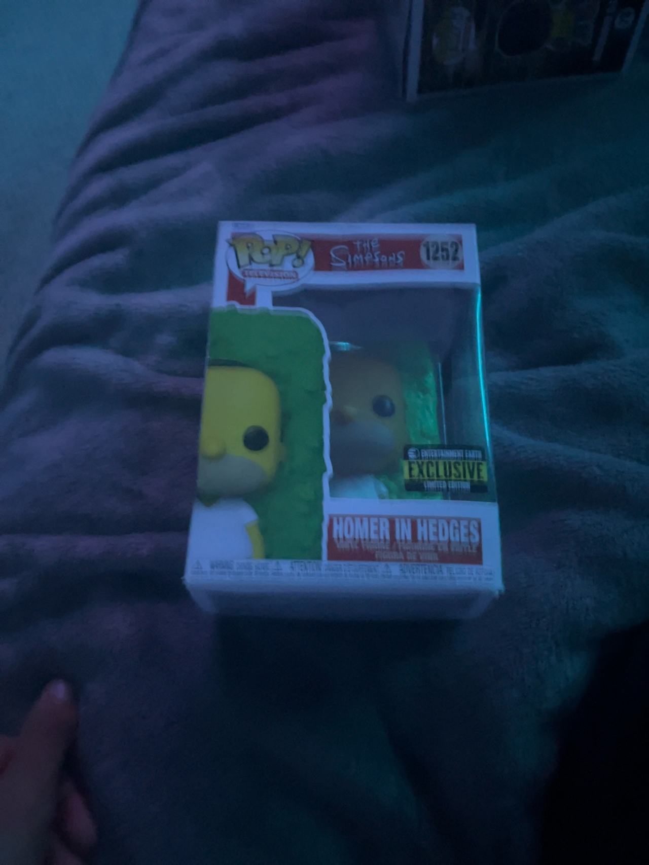 Funko The Simpsons Homer in Hedges #1252 Vinyl Figure