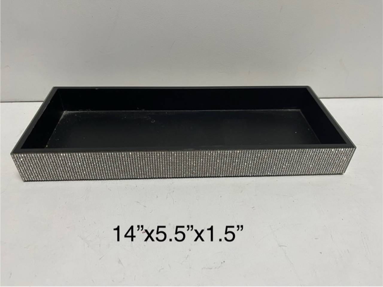 Crystal  Bathroom Vanity Tray