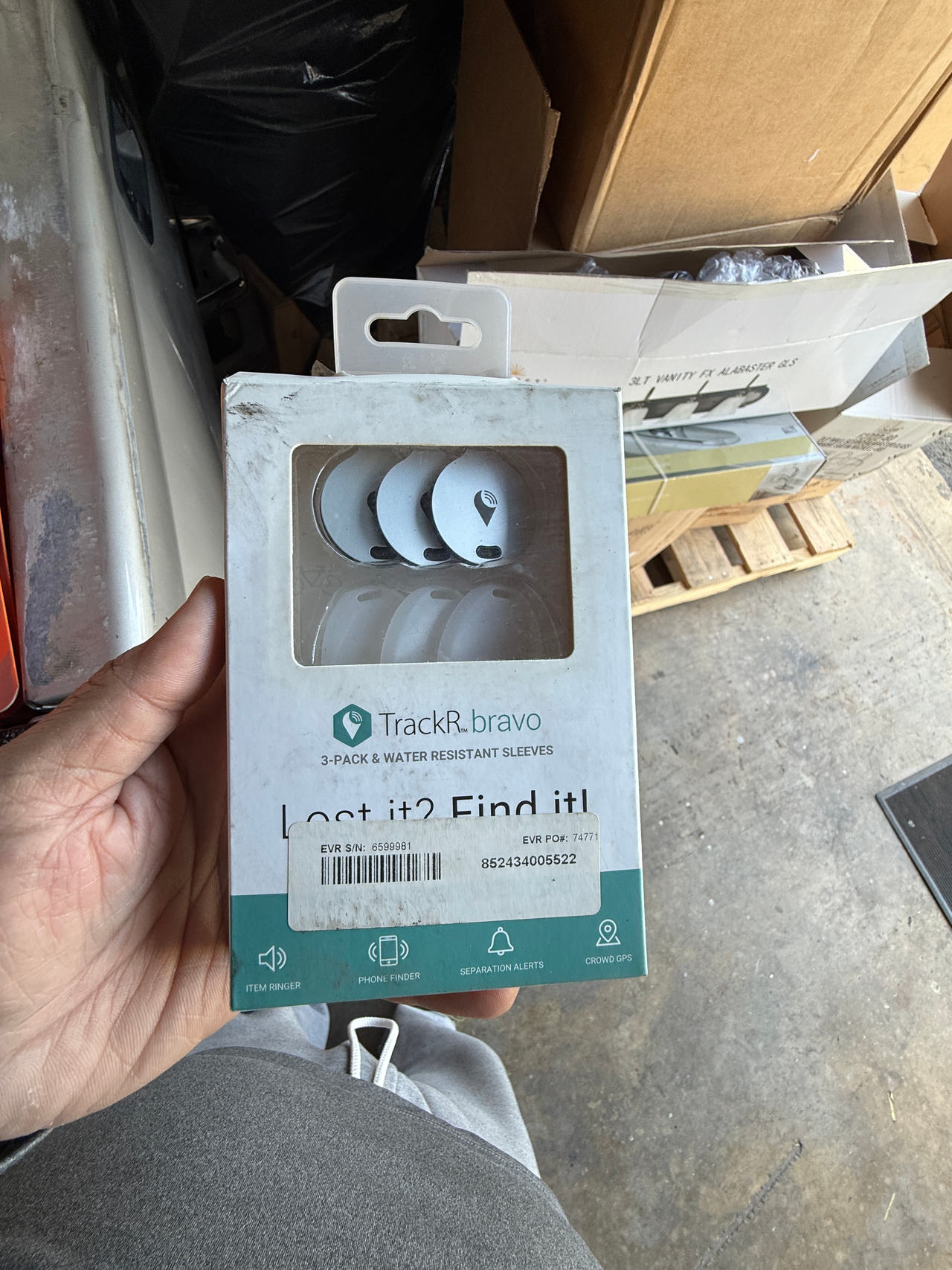 TrackR bravo 3-Pack & Water Resistant Sleeves