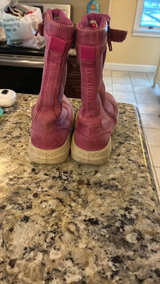 Naturino Rainstep Pink Leather Boots - Image 3