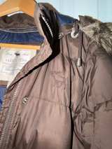 Abercrombie & Fitch Brown Puffer Jacket Small - Image 5