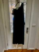 Carla Zampatti One Shoulder Black Dress - Image 3