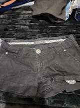 Guess Black Denim Shorts - Image 2