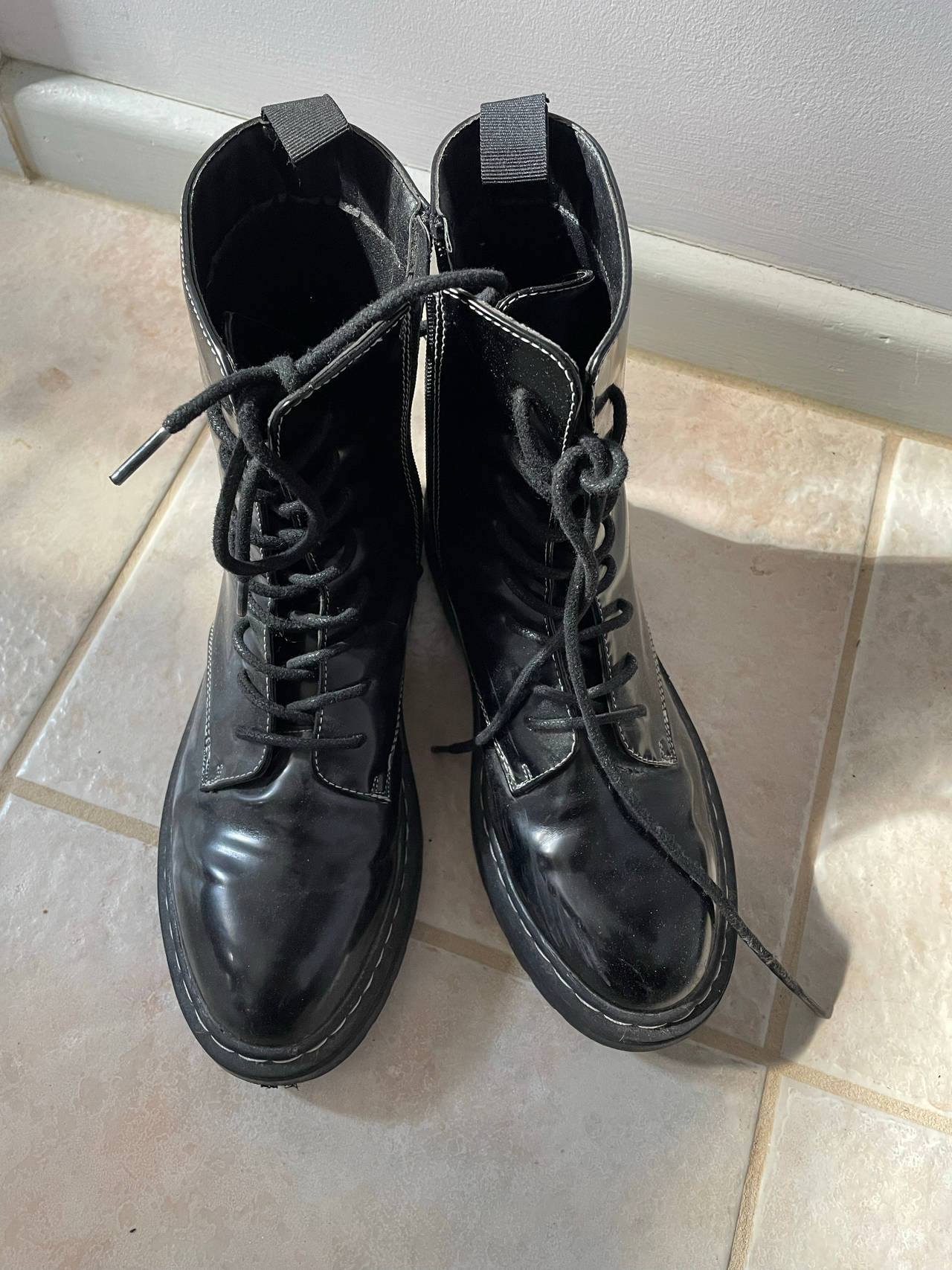 Black Combat Boots