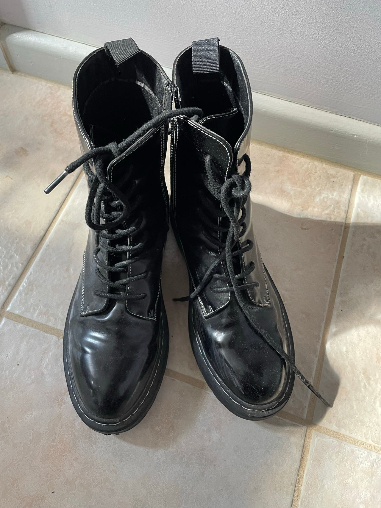Black Combat Boots