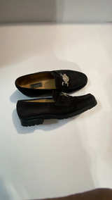 Versace Gianni Suede Loafer Black - Image 6