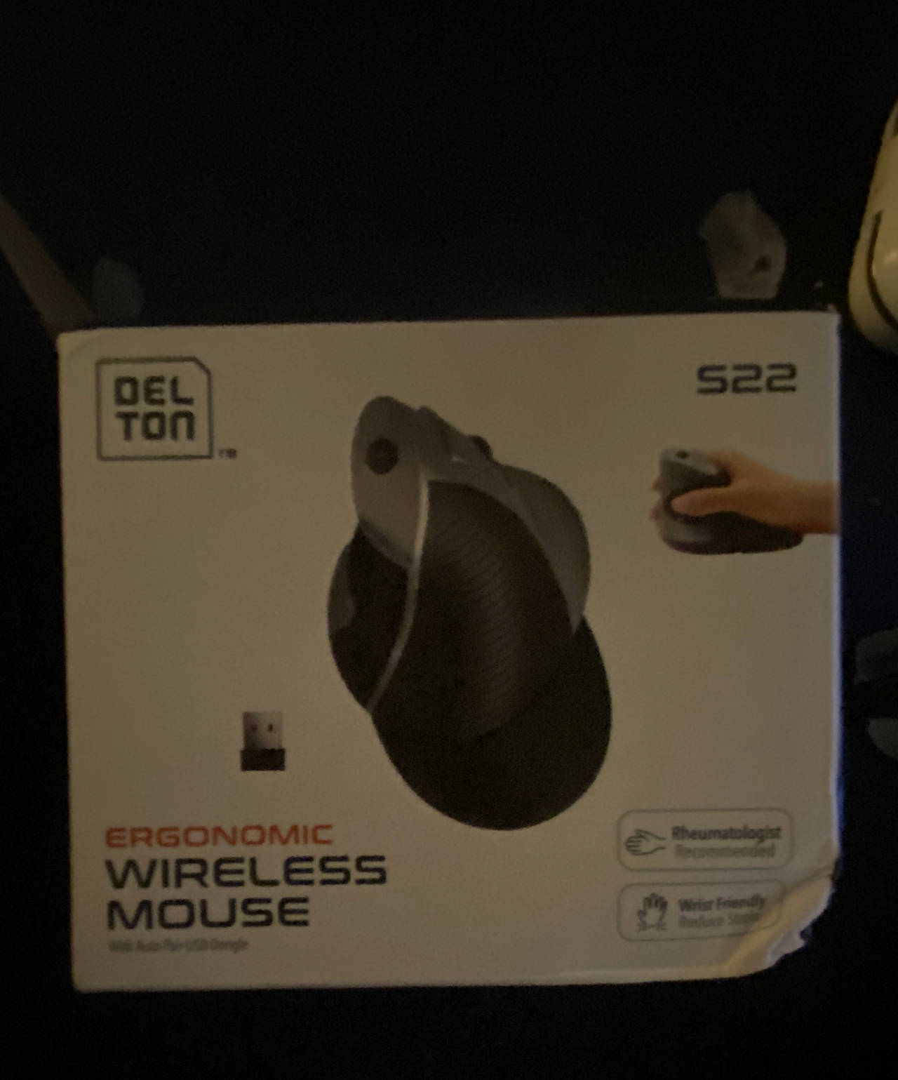 Delton S22 Ergonomic Wireless Mouse