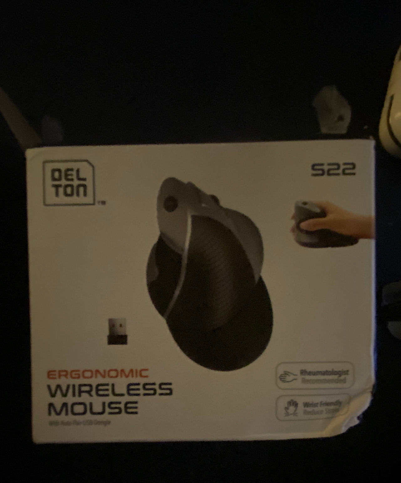 Delton S22 Ergonomic Wireless Mouse