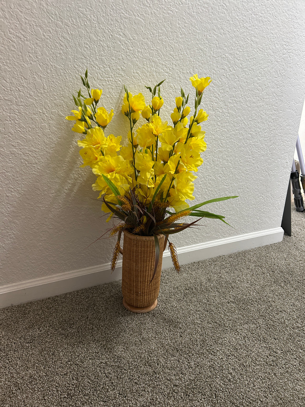 Artificial Yellow Flower Arrangement