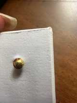 Airplane design stud earrings (pure 18k gold) - Image 3