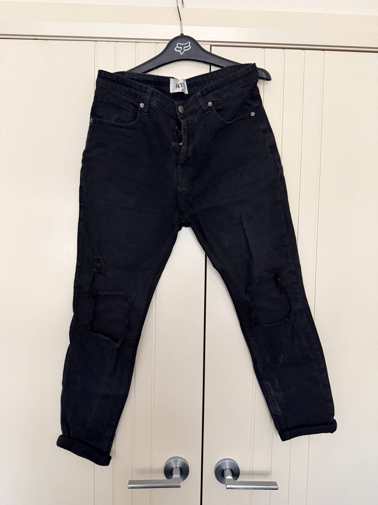 NTH Black Distressed Jeans