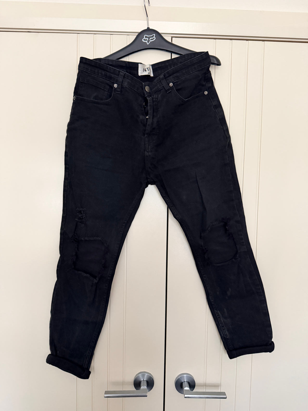 NTH Black Distressed Jeans