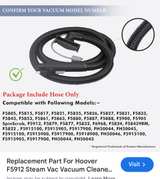 Bissell SpotClean and Hoover SteamVac Hose assembly - Image 4