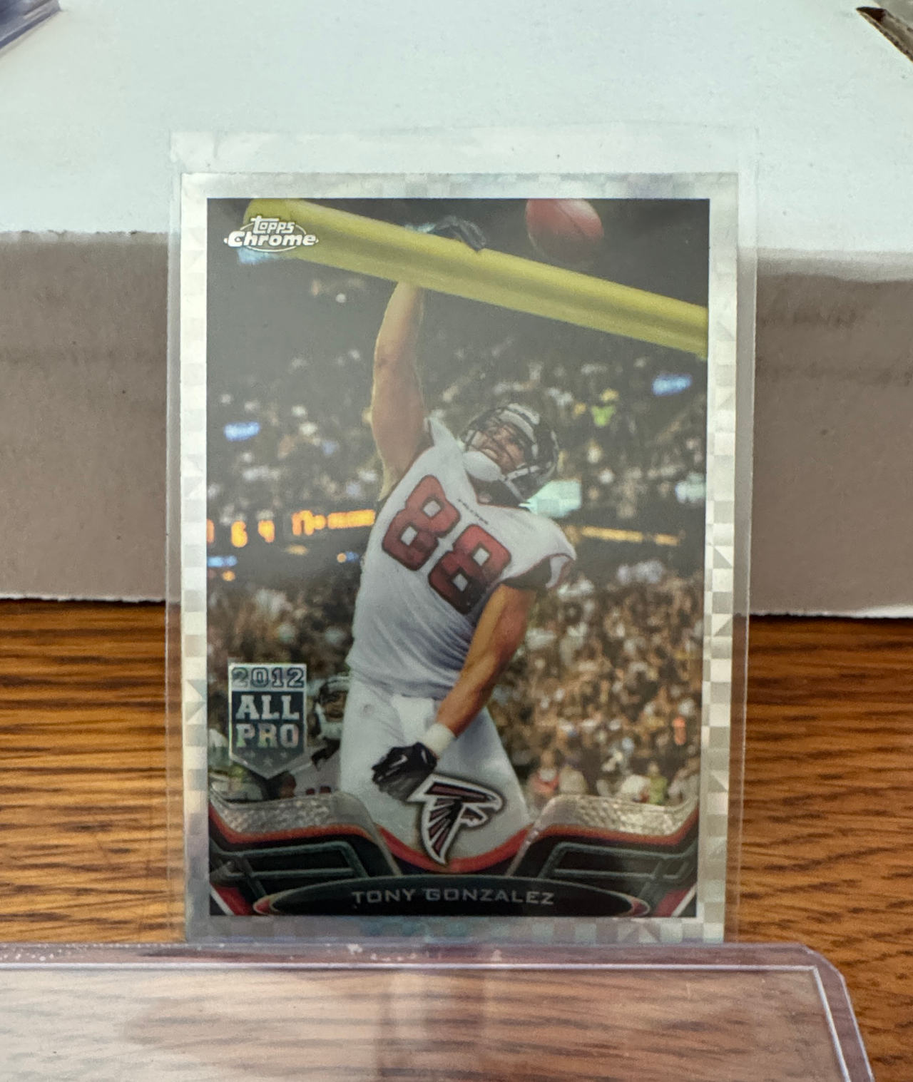 2012 Topps Chrome Tony Gonzalez Xfractor #100