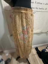 Vintage Lacy Afternoon by Shelly Kepler Long Floral Skirt - Image 1