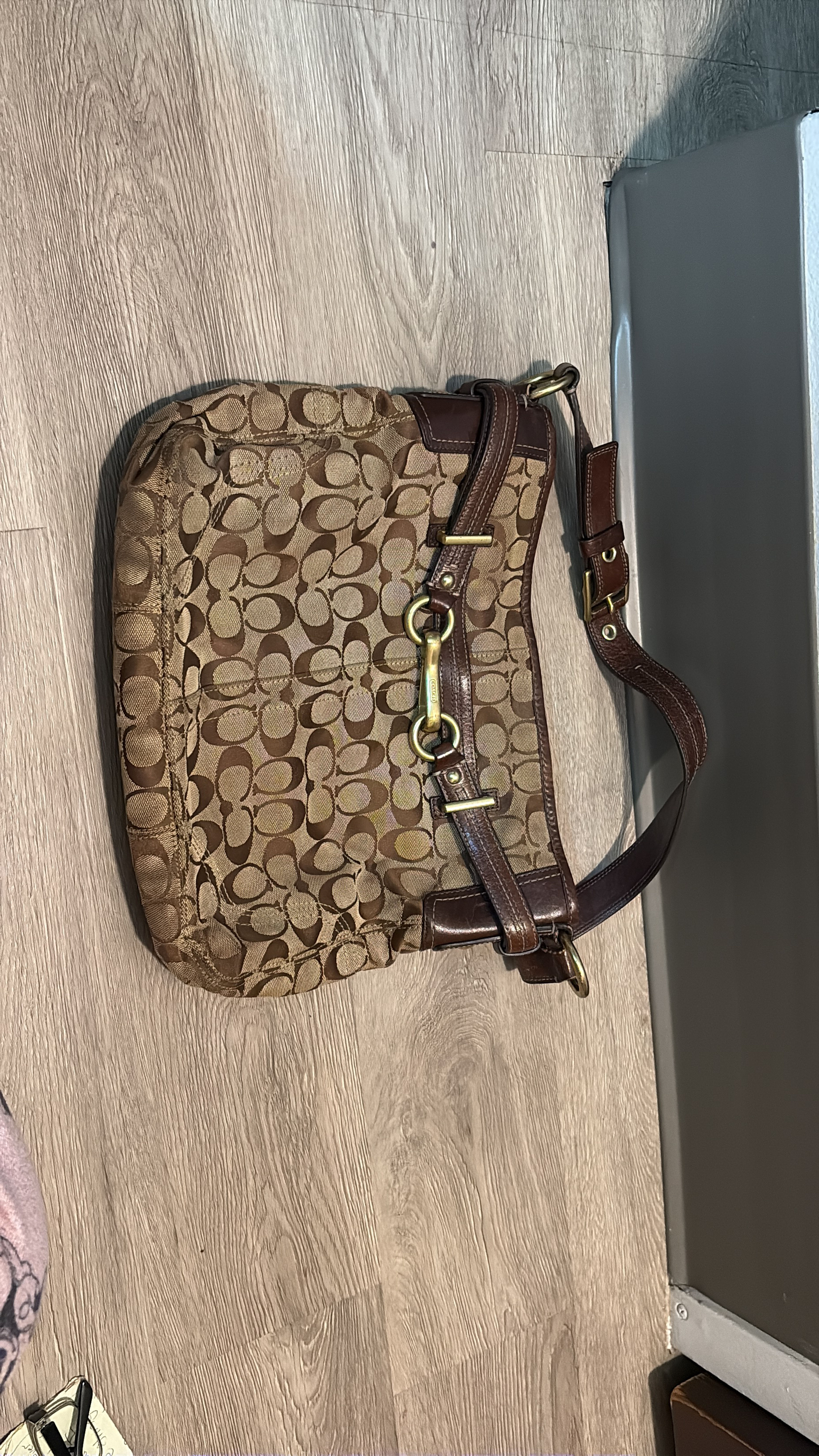 Coach Signature Hobo Bag