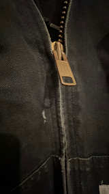 Carhartt Vintage Active Jacket Black Medium  Coat Men’s  - Image 5