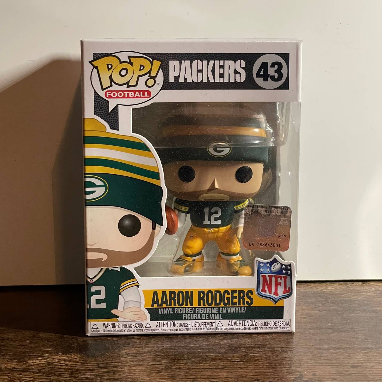 Funko Pop! NFL: Aaron Rodgers (Packers) #43