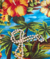 Faux Pearl Strand Necklace with Gold-Tone Clasp - Image 1