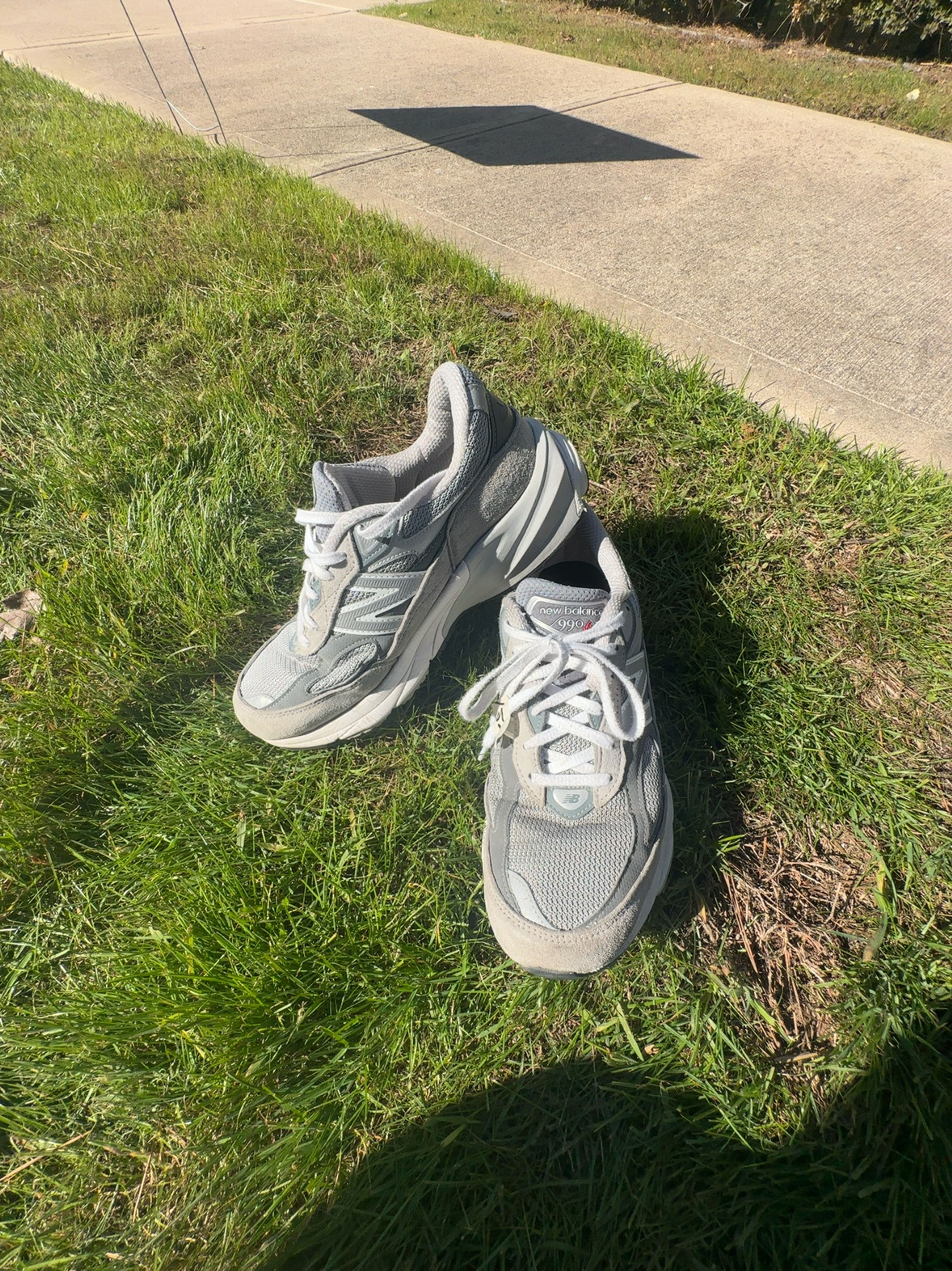 New Balance 990v6 Made in USA Grey Running Shoes