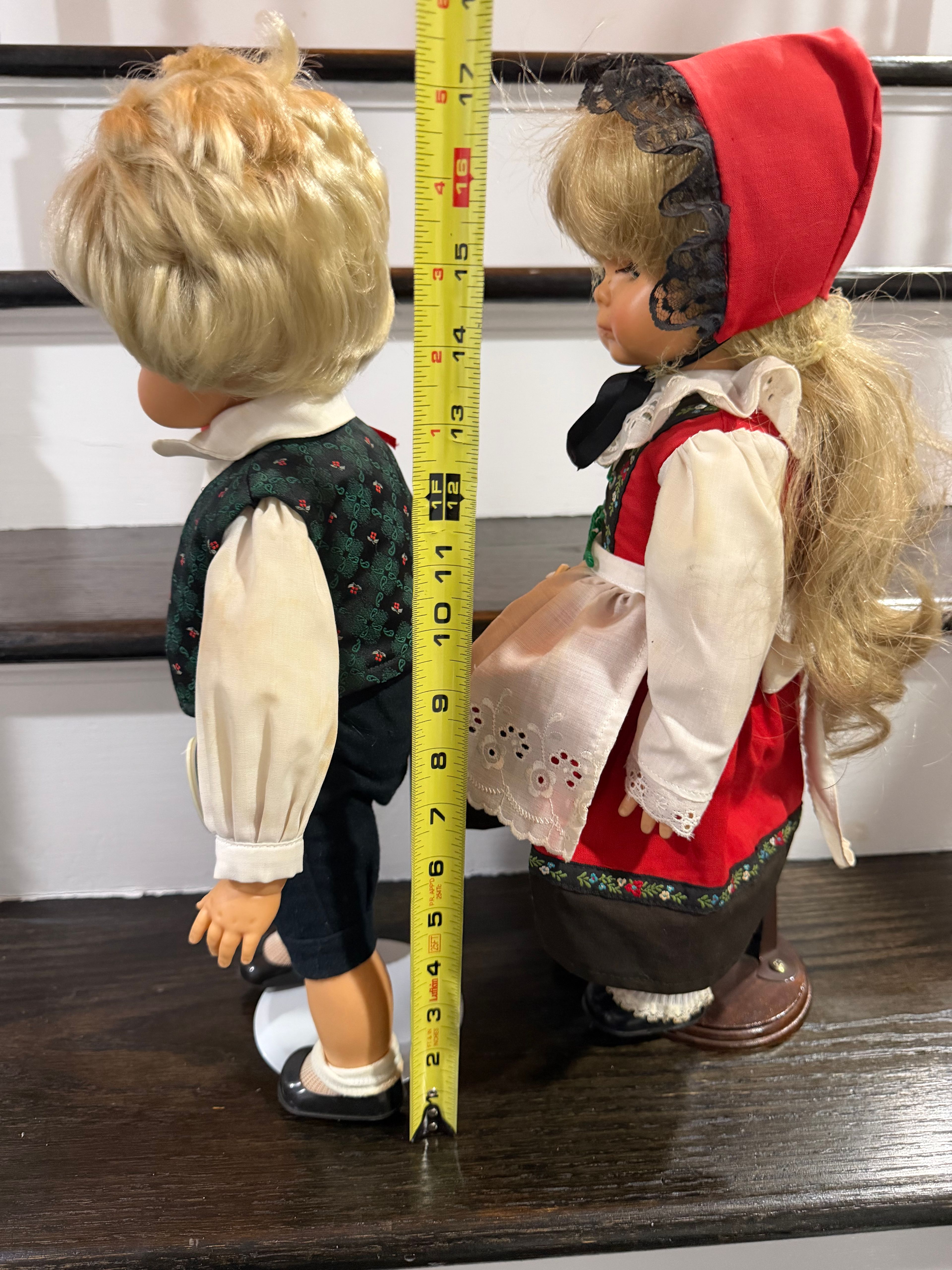 Engel Puppe German Dolls Boy & Girl Made in Germany Lot Set Collection - Image 7