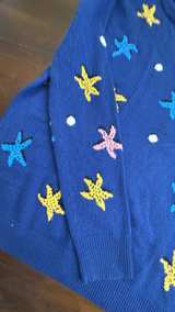 Reiss Starfish Intarsia Knit Sweater Large - Image 6