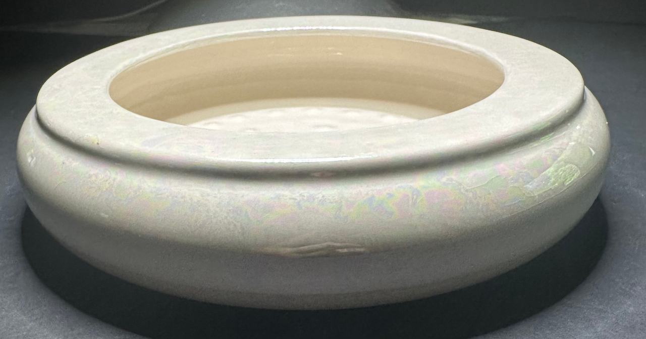 Iridescent Luster Ceramic Bowl