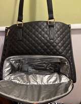 Women's Black Insulated Tote Bag/ computer bag - Image 5