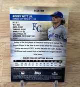2022 Topps Stadium Club Chrome Bobby Witt Jr. Rookie Autograph #SCC-BWJ - Image 2