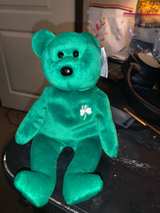 Ty Beanie Baby Erin the Bear retired errors 1997 - Image 1