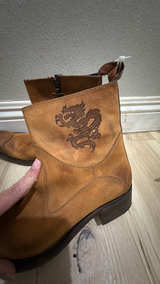 Mark Nason Dragon Rock Square-Toe Boot Brown - Image 2