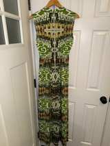 Alice + Olivia Mirrored Garden Maxi Dress Green Size 8 - Image 2