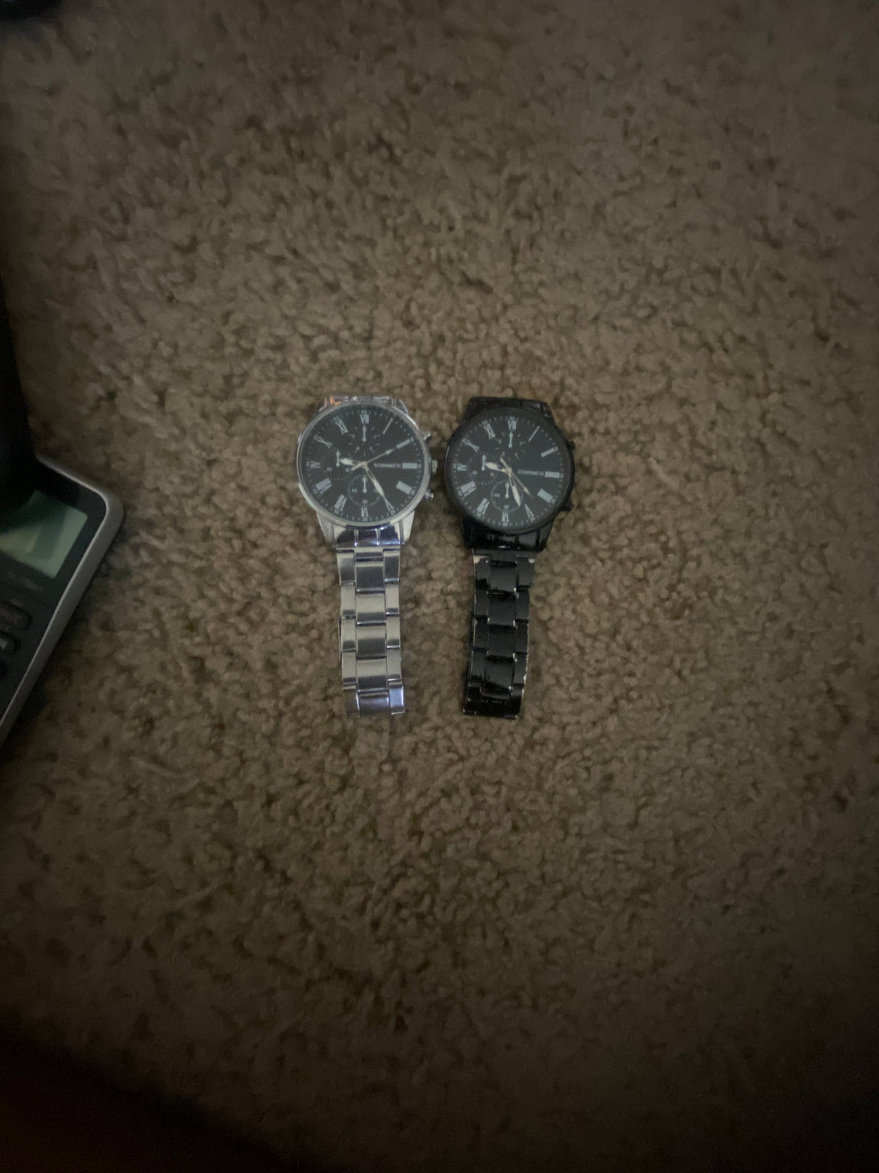 Men's Analog Stainless Steel Watches