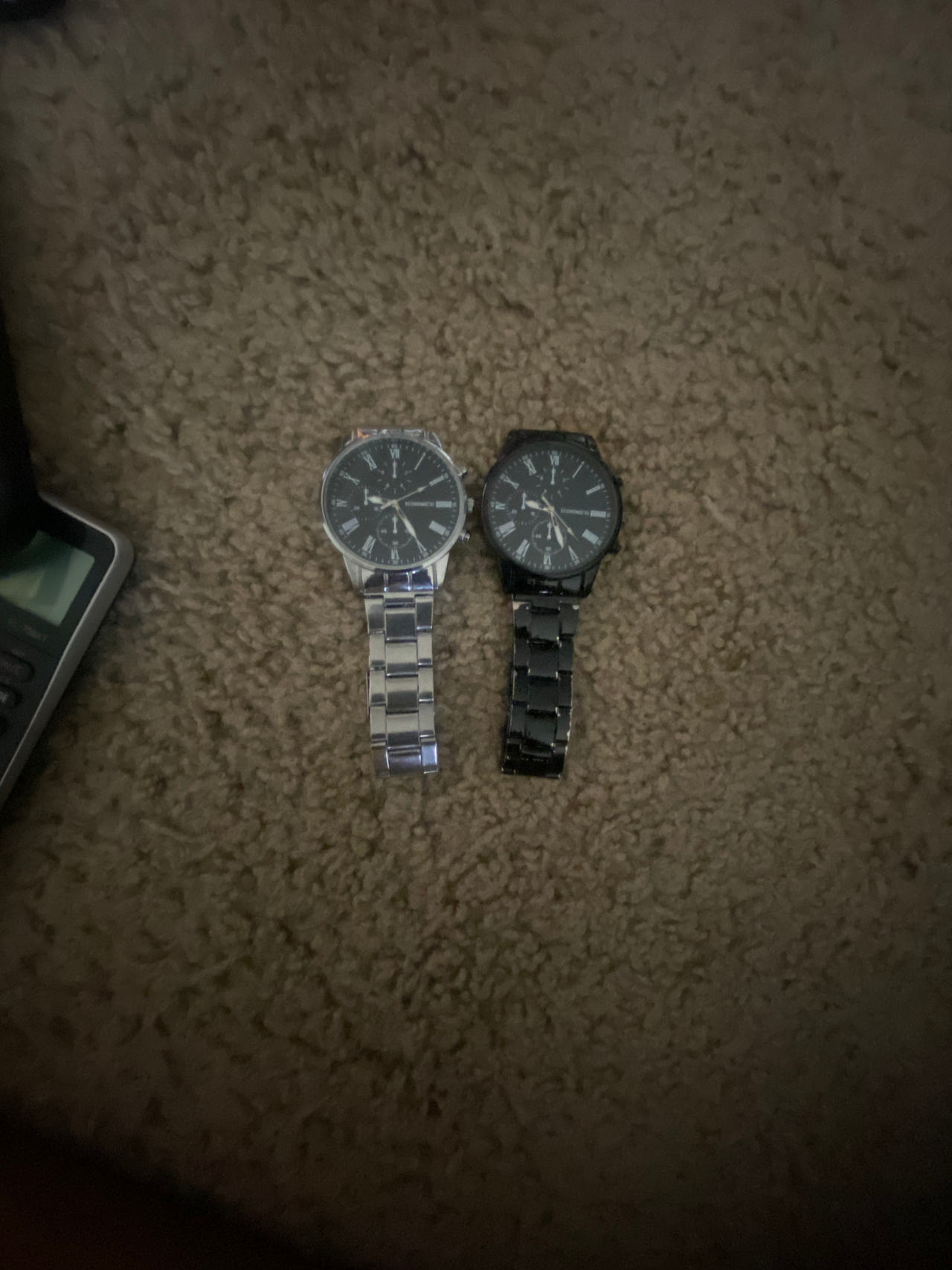 Men's Analog Stainless Steel Watches