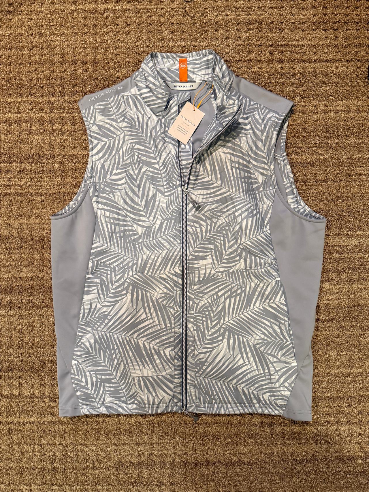 Peter Millar Crown Sport Palm Print Vest