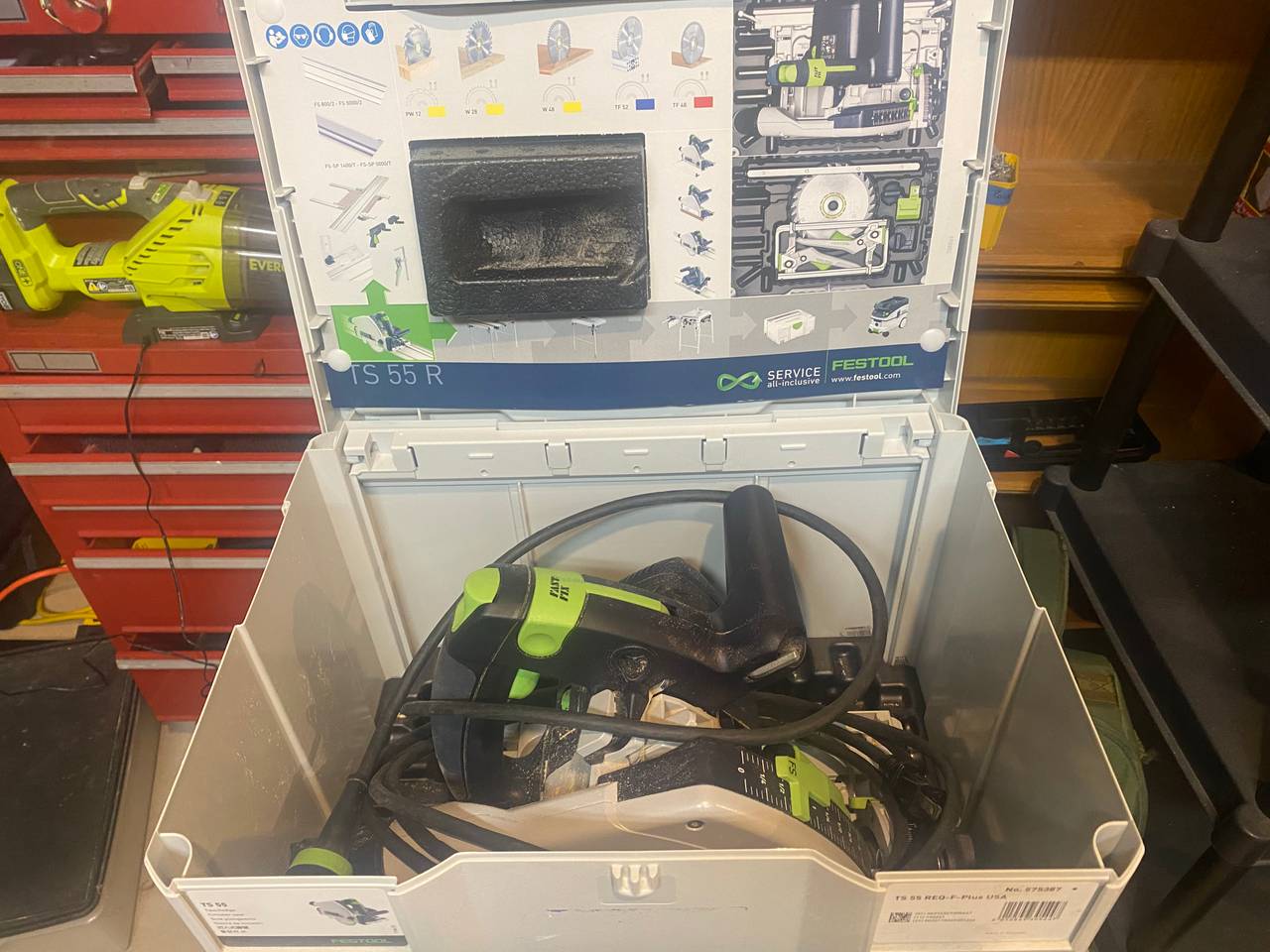 Festool TS 55 REQ-F-Plus Track Saw 
