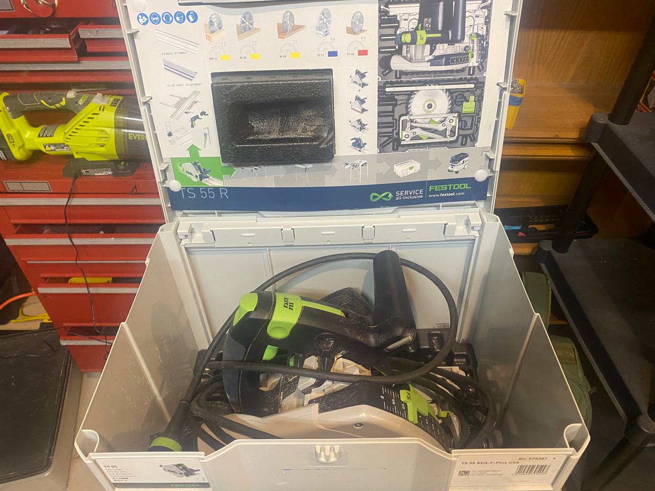 Festool TS 55 REQ-F-Plus Track Saw 