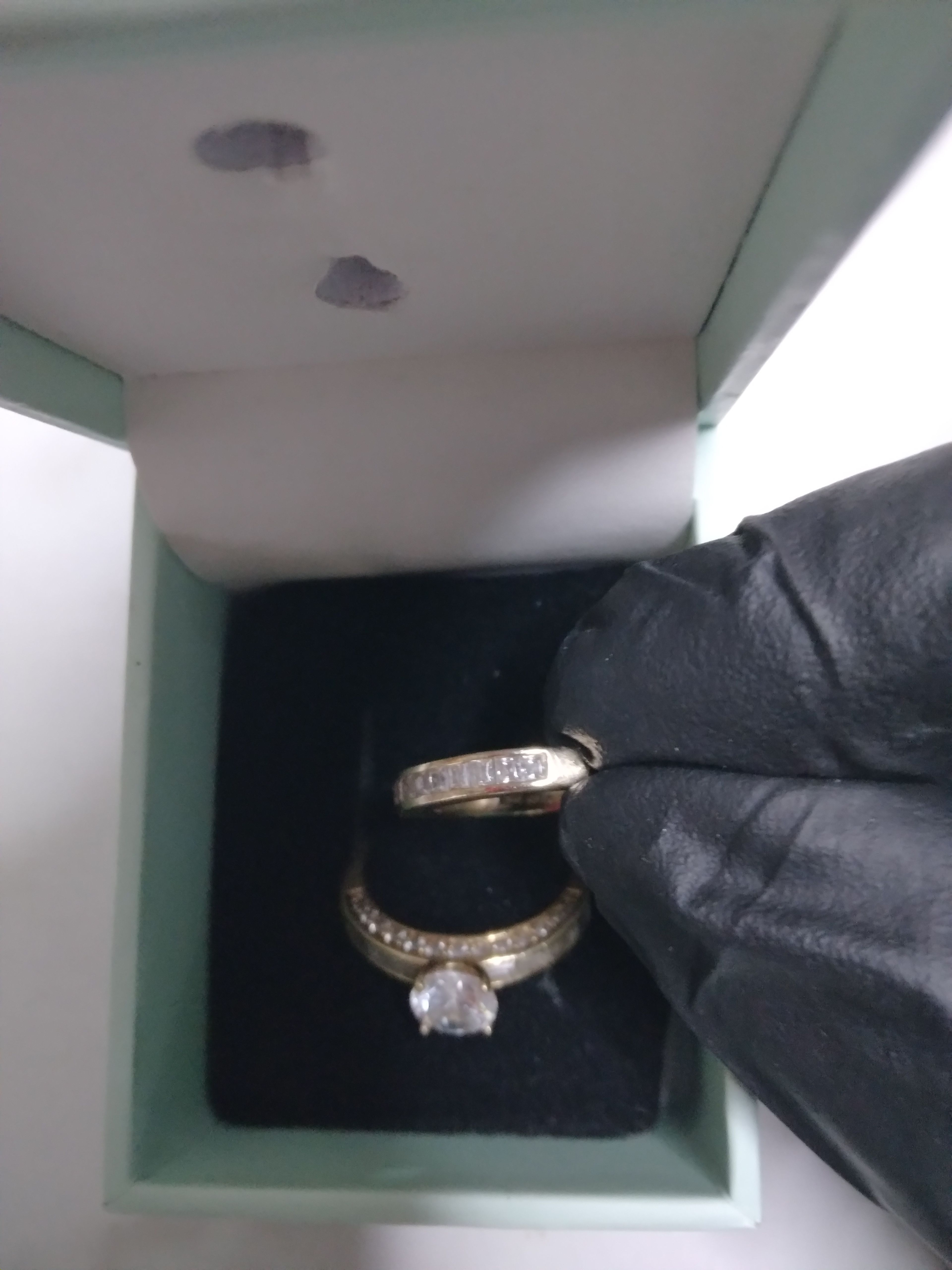 E.D. Marshall RBC, Princess and Baguette Diamond Engagement Ring