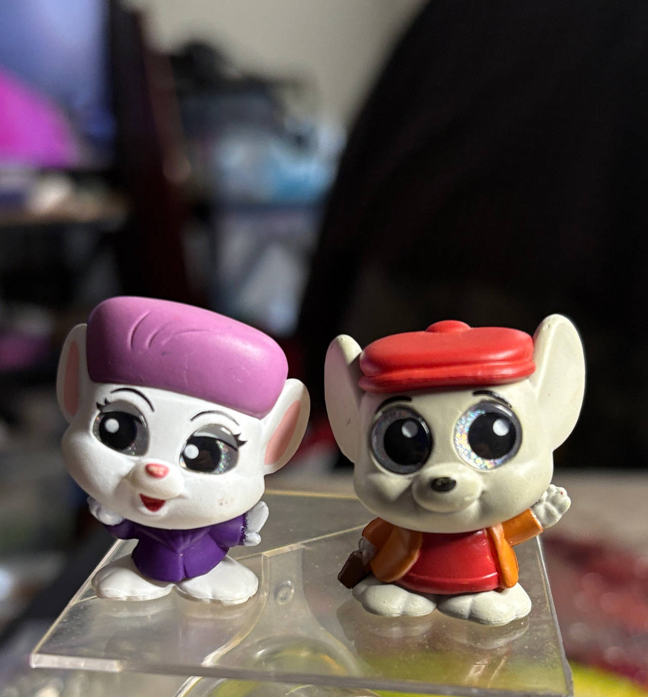 Disney Doorables Series 8 Bernard and Miss Bianca Figures