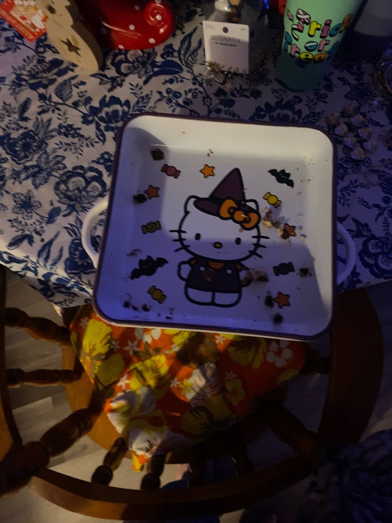 Hello Kitty Halloween Mummy Square Ceramic Baking Dish