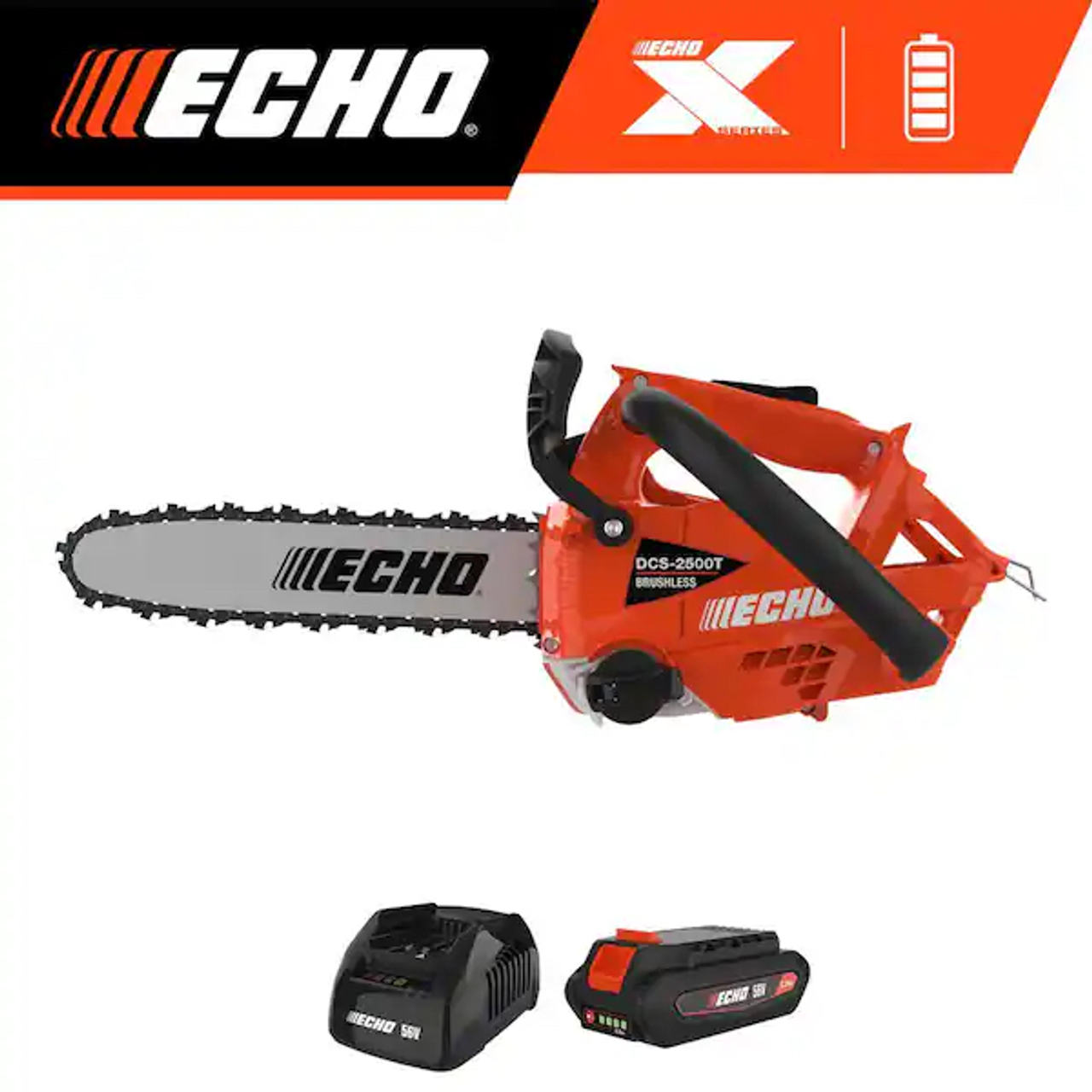 ECHO DCS-2500T 56V Cordless Top Handle Chainsaw