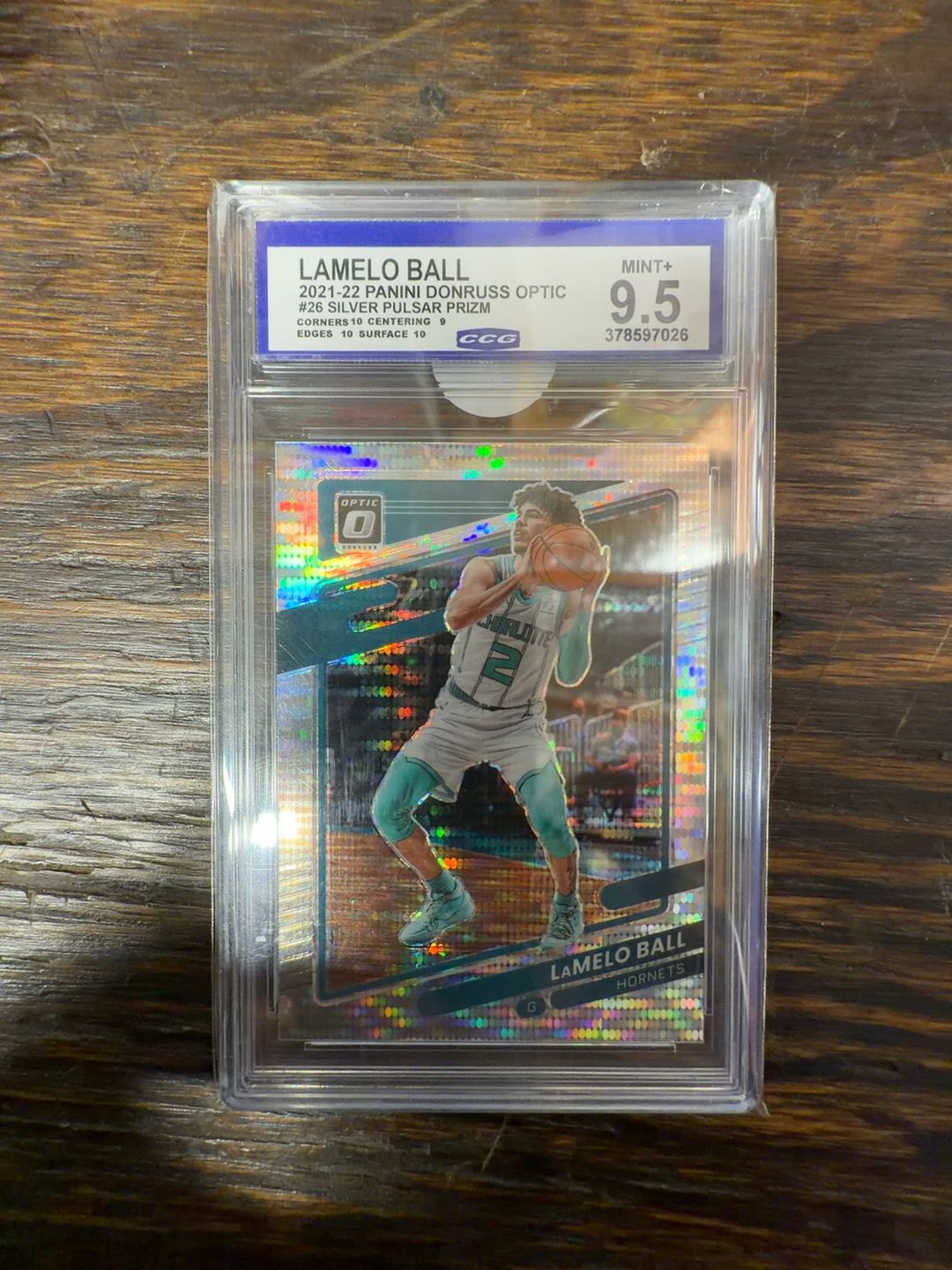 Panini Donruss Optic LaMelo Ball Silver Holo #26