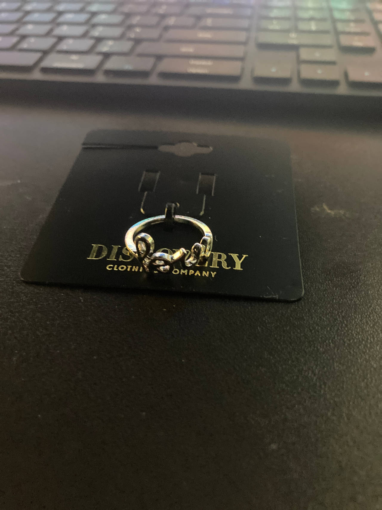 Discovery Clothing Company Silver-Tone Ring