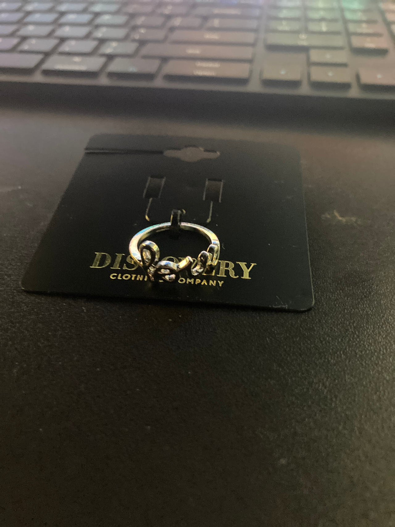 Discovery Clothing Company Silver-Tone Ring