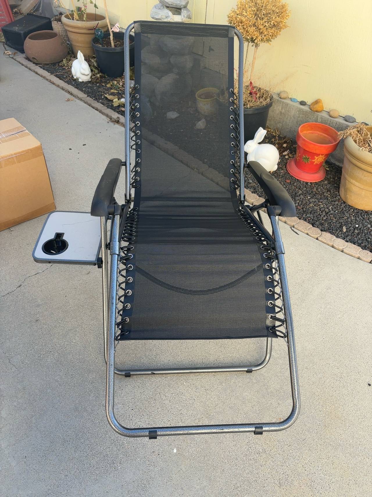 Flash Furniture Zero Gravity Patio Reclining Lounge Chair
