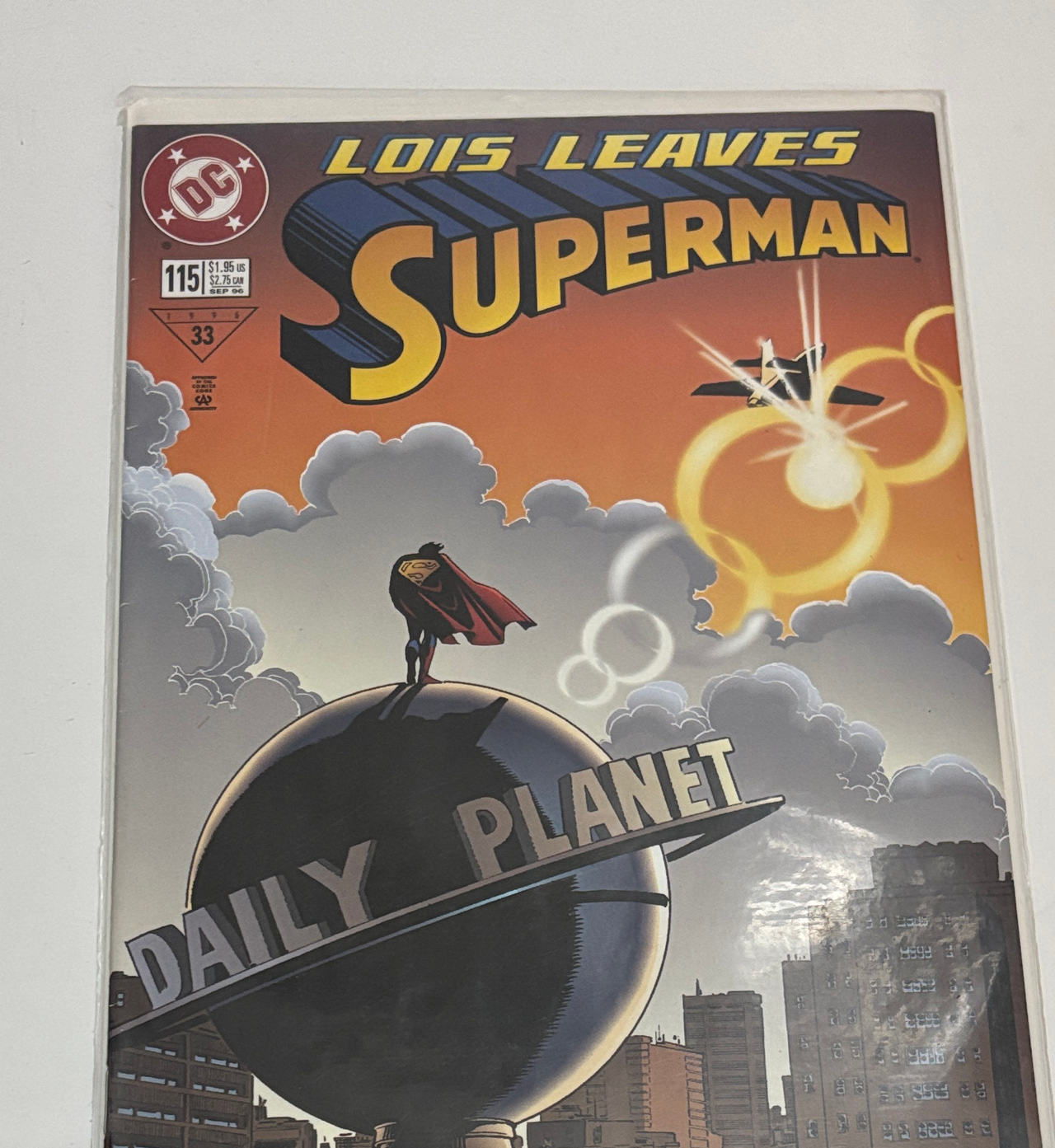 Superman #115 (September 1996) - Lois Leaves Superman