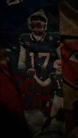 Josh Allen Buffalo Bills Tapestry Sleeve Hoodie - Image 2