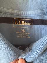 Men’s L.L.Bean Premium Double L Polo Size XL Color Blue - Image 3