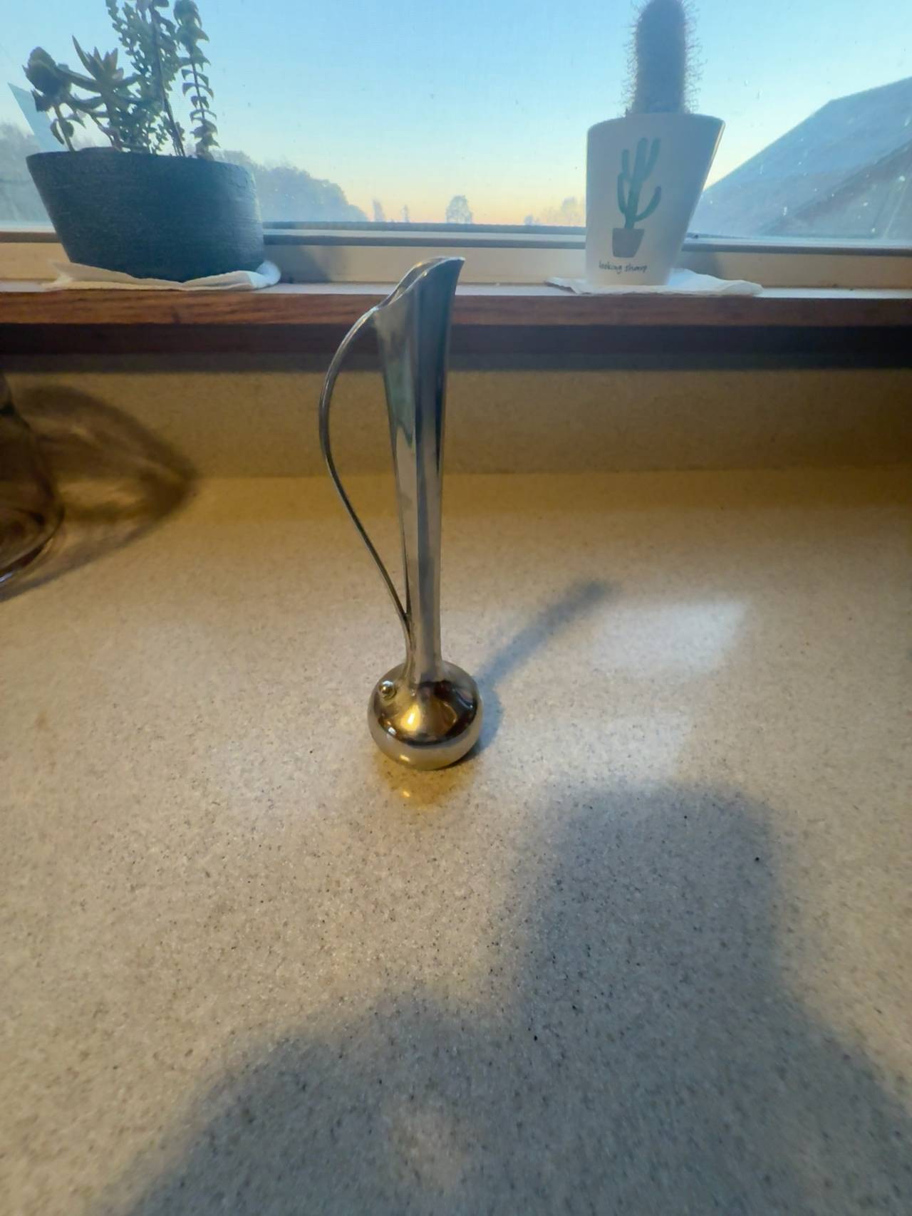 Godinger Silver Bud Vase 7" Tall